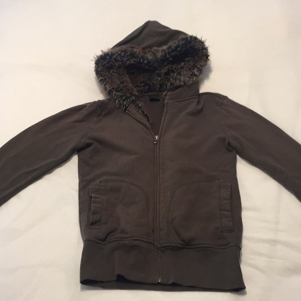 Hurley Fur Hood Sweatshirt